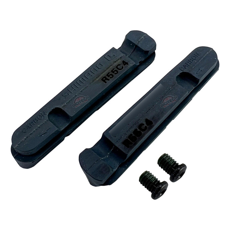 Taco Borrador Shimano R55c4 Ultegra Zapata Rin Carbono Ruta Negro