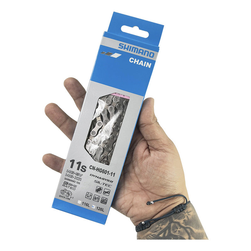 Cadenilla Shimano Hg601 11v Cadena Bicicleta 11 Velocidades
