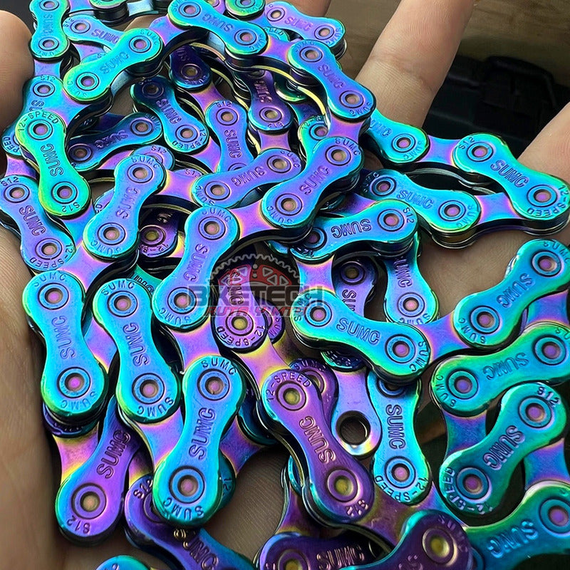 Cadenilla Ciclismo Mtb Ruta Gw Sx12 Cadena Tornasol 12vel