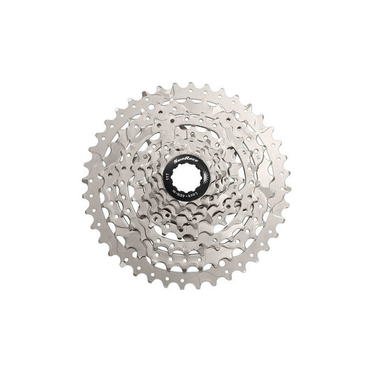 Pacha De 8 Velocidades Sunrace 11-40 Casette M680 8v Mtb Color Plateado