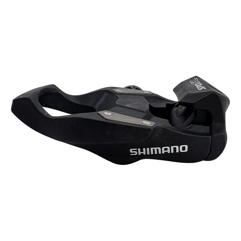 Pedales Bicicleta Ruta Shimano Rs500 Calas Chocles Sh11 Negro