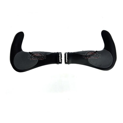 Mangos De Bicicleta Mtb Spark Ergonómicos Soporte Seguridad Negro