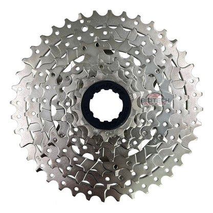 Cassette Sunrace M680 11-40 De 8 Velocidades Pacha Bicicleta Plateado 11 40