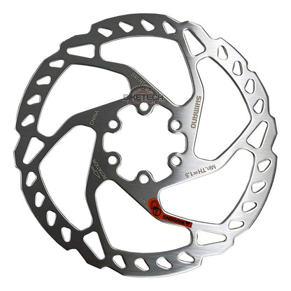 Disco 6 Tornillos - Rotor Shimano Sm-rt66 De 160mm Slx/deore Plateado