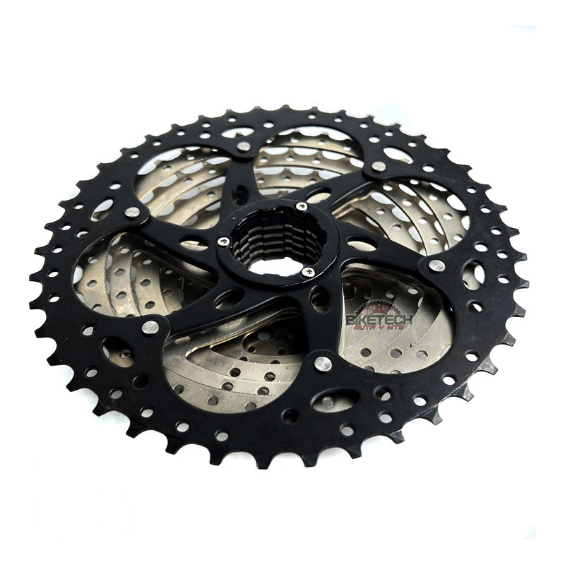 Pacha Gw 9v Cassette + Cadenilla 9v Bicicleta Mtb