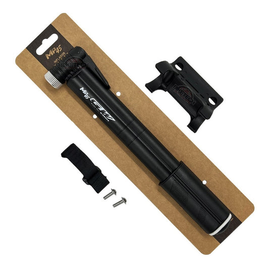 Kit Desvare Inflador Gw 2f + Parches Super B Autoadhesivo Negro