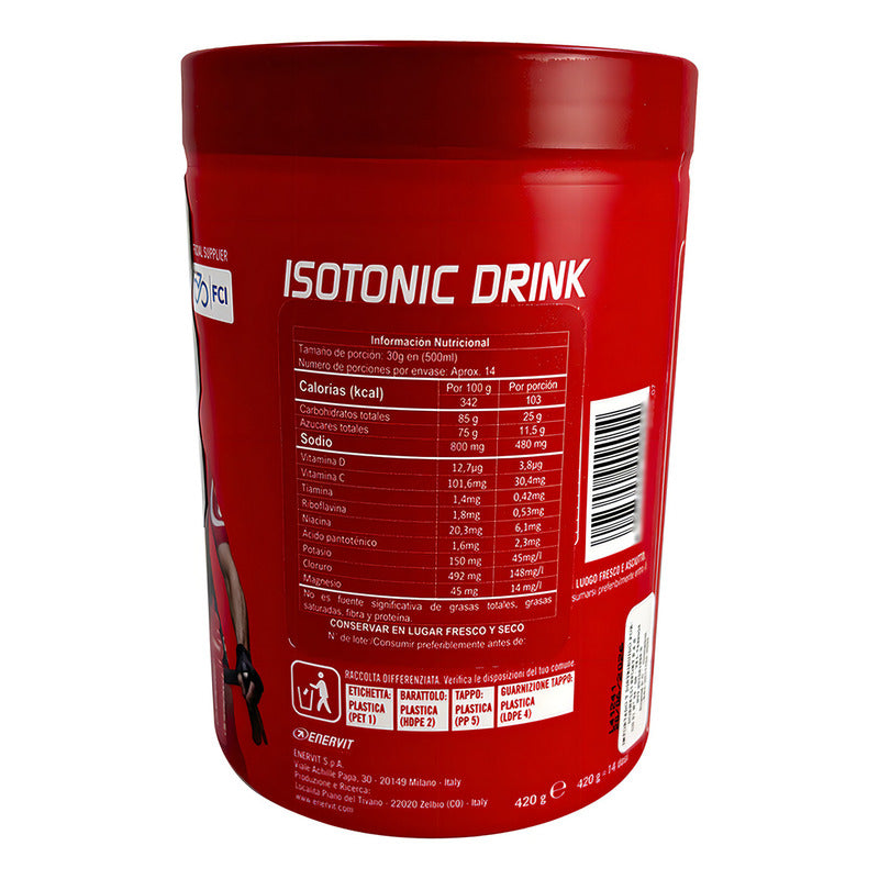 Bebida Enervit Isotonica During 420 Gramos Sabor Naranja