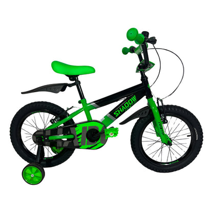 Bicicleta Gw Shadow 16 Niño Niña Ruedas Auxiliares Infantil