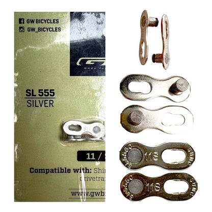 Eslabón Cierre Rápido 11 Velocidades Gw Cadena Bicicleta