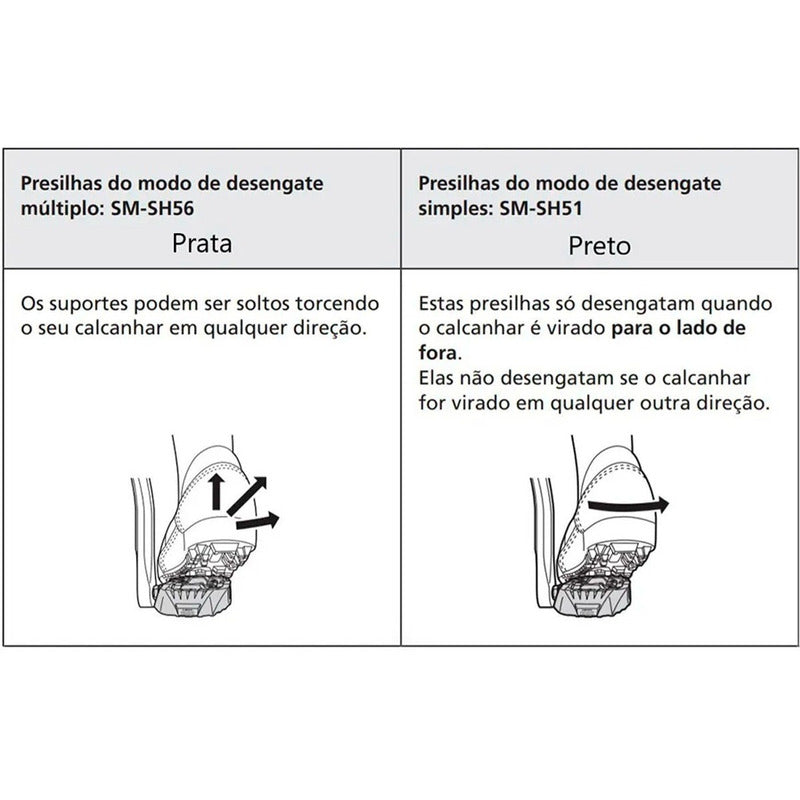 Pedales Bicicleta Mtb Shimano Me 700 Doble Cara Incluyen Calas Sm Sh51 Negro Nocturno