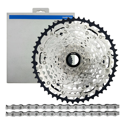 Pacha 12 Vel. Shimano M7100 10-51 + Cadena Shimano M9100 Mtb Gris 10 51