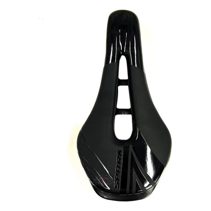 Sillín Antiprostatico Gel Spark Negro Para Bicicleta Mtb Y Ruta 142mm