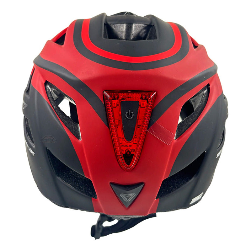 Casco Bicicleta Gw M6 Mtb Luz Integrada