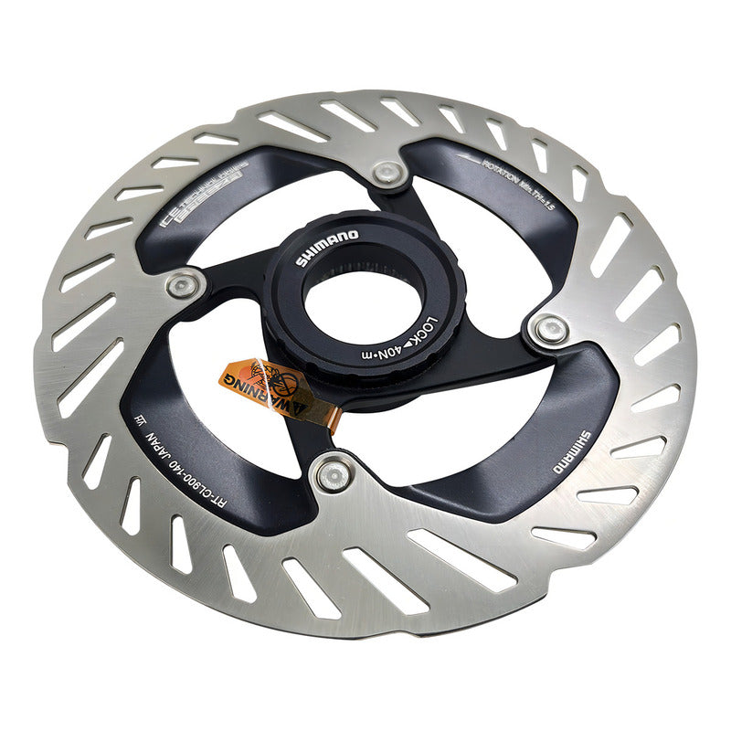 Disco Rotor Shimano Rt- Cl900 Ice Tech Centerlock 140mm Color Plateado