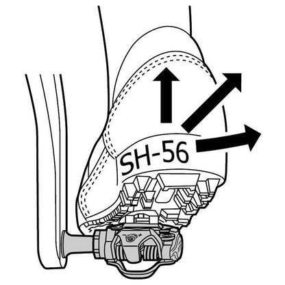 Pedal Clip Shimano Pd Eh500 Platform Dupla Face Tacos Sh56