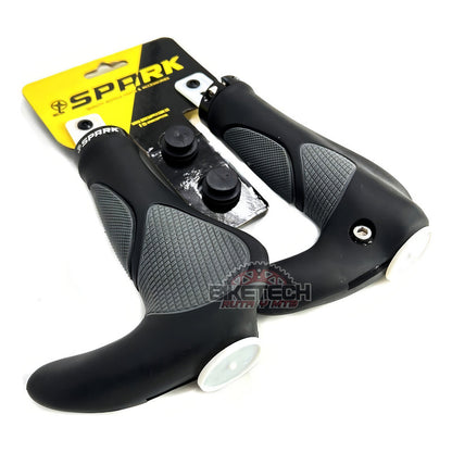 Mangos De Bicicleta Mtb Spark Ergonómicos Soporte Seguridad