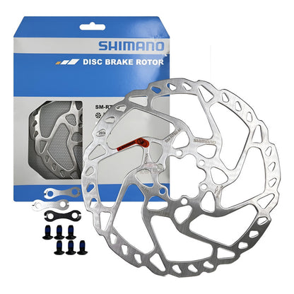 Disco Rotor Shimano 6 Tornillos Rt66 De 180mm Gris