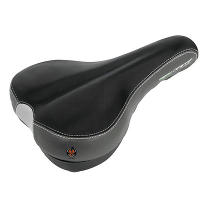 Silla De Bicicleta En Gel Confort Plus Gw Ancho 170 Mm Color Gris Con Negro Largo 260 Mm