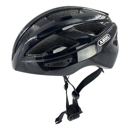 Casco Para Bicicleta Abus Macator Negro Ruta Mtb Patinaje