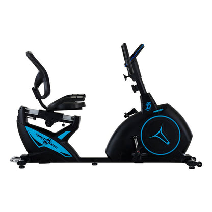 Bicicleta Recumbent Parma Plus K8717i Sportfitness Color Negro