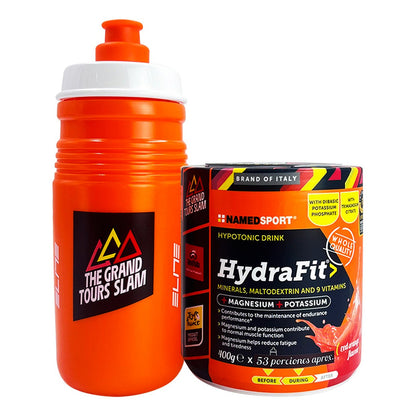 Bebida Hidratante Sport Hydrafit 400 Gramos + Bidón 550ml