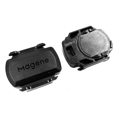 Caja X 2 Unid Sensores Velocidad Cadencia Magene S3 Ciclismo Negro