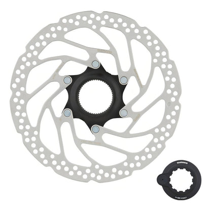 Disco Shimano Sm-rt10 160mm Center Lock Disco Freno Mtb Color Plateado