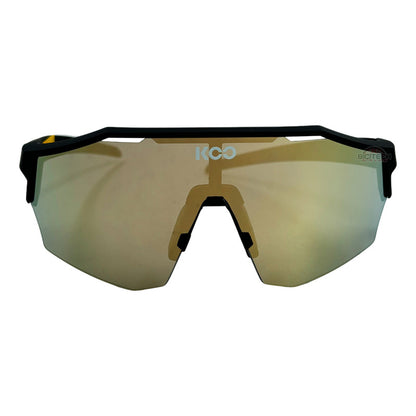Gafas Deportivas Koo Alibi Ciclismo Negro Dorado  Uv400