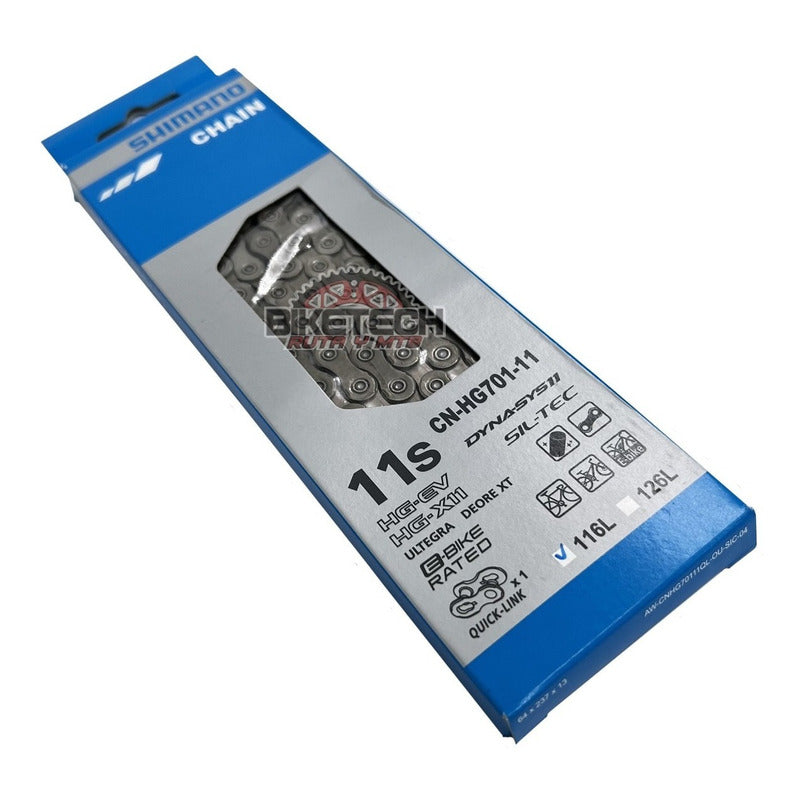 Pacha Gw 11v Bicicleta Ruta 11-32 Cadenilla Shimano 11 Hg701 Gris 11 32