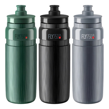 Caramañola Elite Fly Tex 750 Ml Bidón Ciclismo Libre Bpa