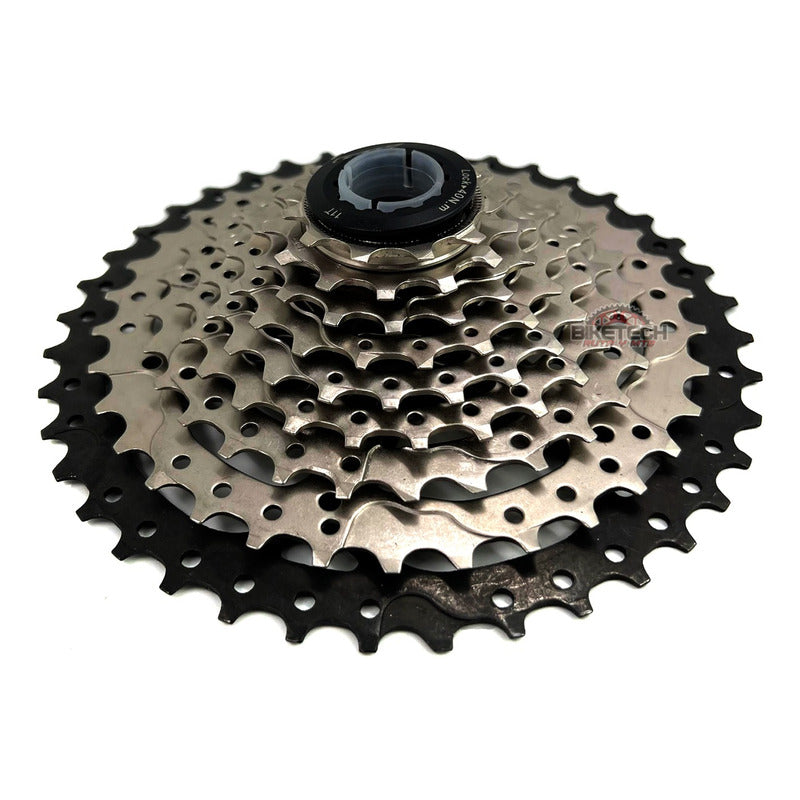 Pacha Cassette 9 Velocidades Gw 11-40 + Cadena Kmc X9 Mtb 11 40 Negro