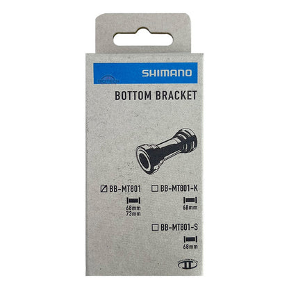 Eje Centro Shimano Bb- Mt801 Bsa Cartucho Caja Pedalier