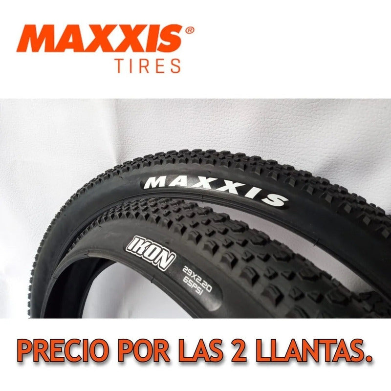 1 Llanta 29 Maxxis Ikon 29*2.20- Bicicleta Mtb Negro