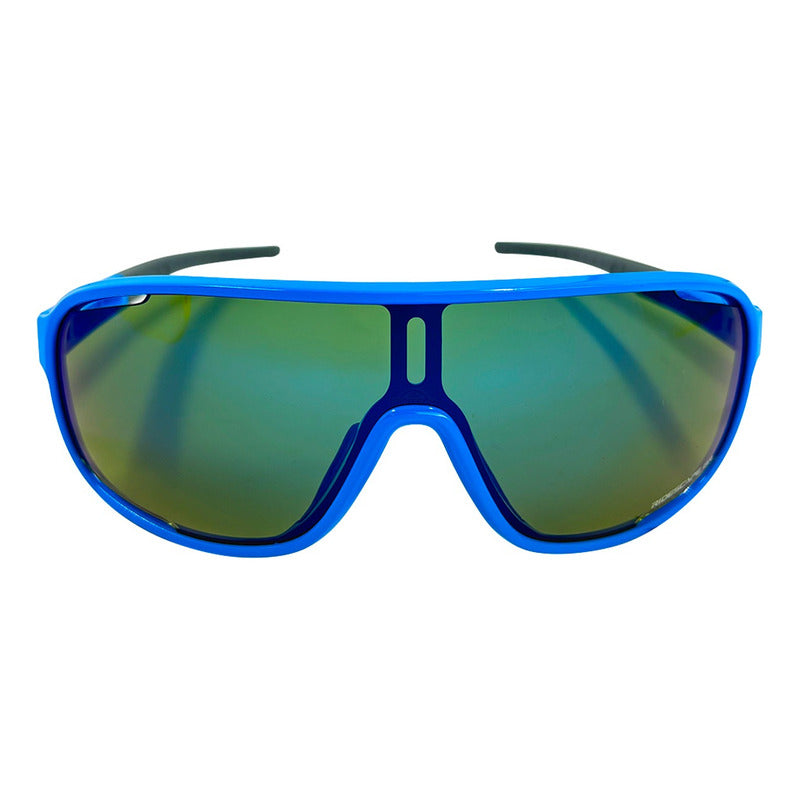 Gafas Ciclismo Shimano Technium Gravel Deportivas Espejada Azul