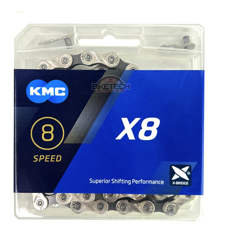 Pacha 6 Velocidades Sunrace M2a 14-28 + Cadena Kmc X8  Marrón Oscuro