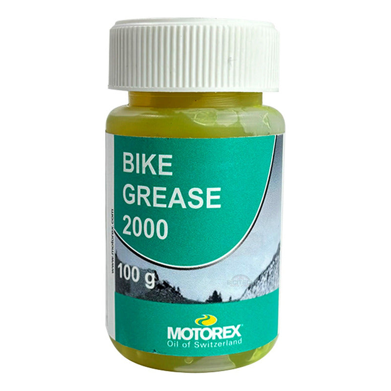 Grasa Motorex Fett 2000 Larga Duración 100gr Verde Neón