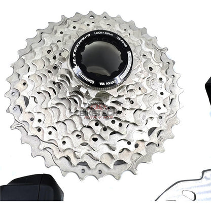 Grupo Shimano 105 R7170 Di2 12 Velocidades  Para Ruta  Negro