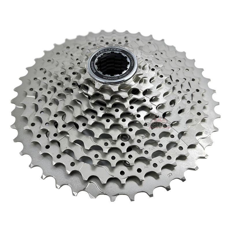 Pacha De 10 Velocidades Shimano Deore 11-42 Mtb Plateado 11 42