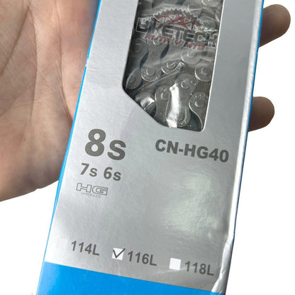 Cadenilla Shimano 8v Hg40 + Pacha Gw 8v Bicicleta Ruta 11-28