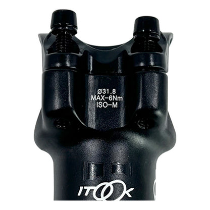 Potencia Bicicleta Mtb Itook Inclinación 35° Espiga 31.8x 60 Negro 6 Cm