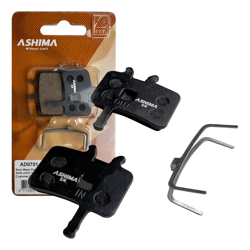 Pastillas Freno Ashima Semi-metálicas Avid Juicy 3/5/7 Ad0701