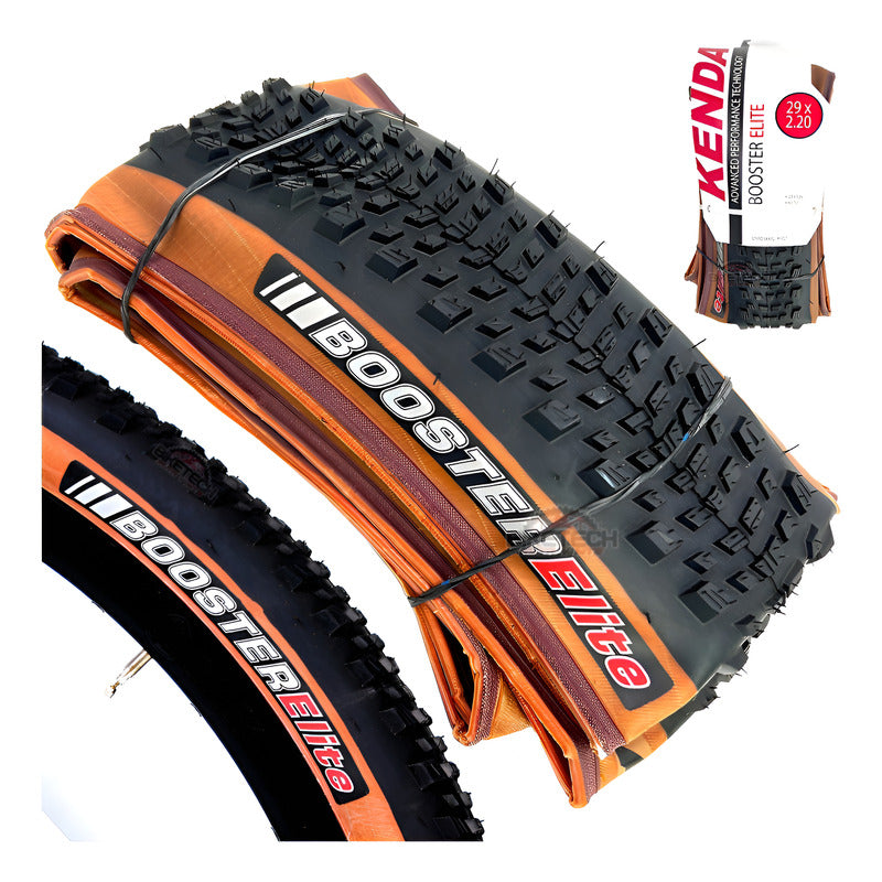 Llanta Kenda Mtb 29 Booster Elite 29x2.20  Cara Café Marrón
