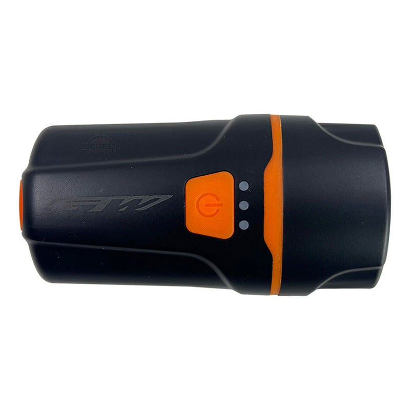 Linterna De Bicicleta Delantera Y Trasera Gw Muy Potente Usb Negro