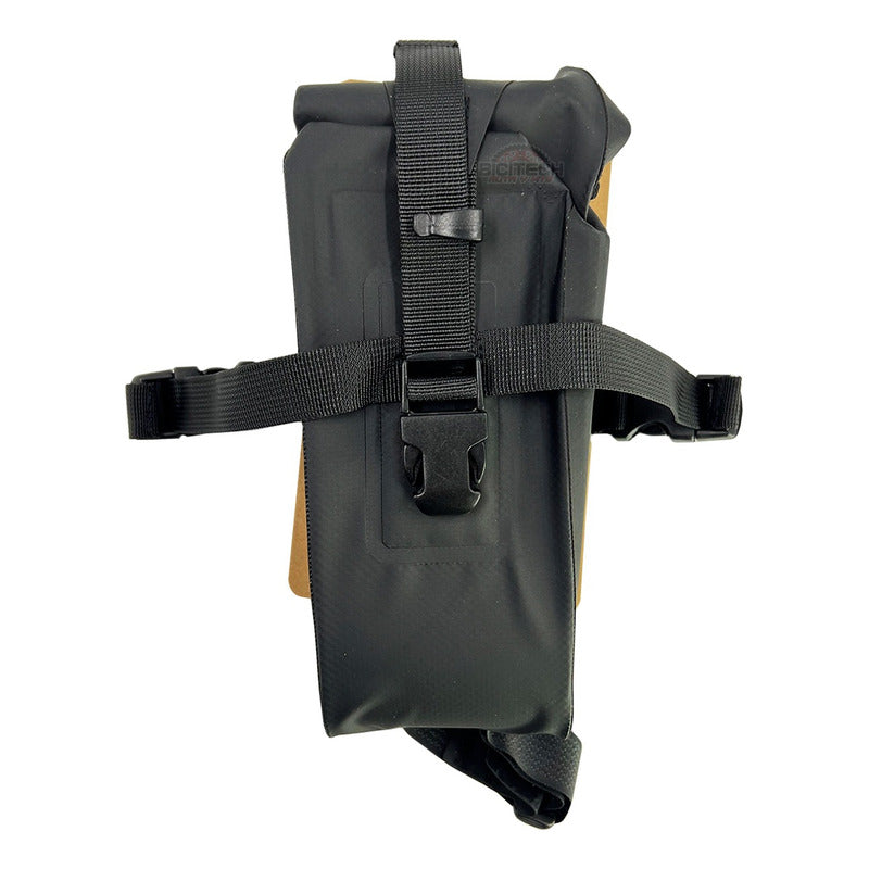 Bolso Porta Herramientas Gw Roll Up Alforja Ciclismo Negro