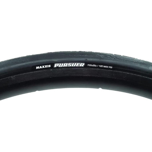 Llanta Bicicleta De Ruta Maxxis Pursuer 700x25 Oem 120 Psi Negro