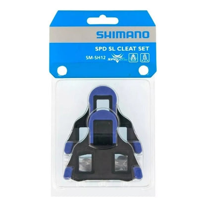 Placas De Ruta Shimano Sm-sh12 Azul 2