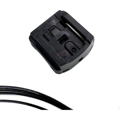 Ciclocomputador Cateye Velo Wireless Con Luz Inalámbrico  Negro