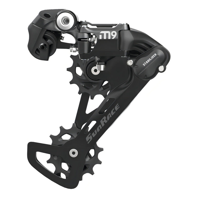 Cambio Trasero Sunrace Rd-m900 9v Negro Compatible Shimano 50-11d