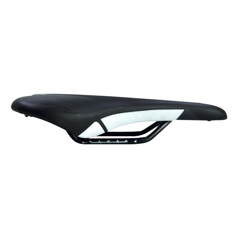 Asiento Sillín Bicicleta Gw Negro Blanco Ruta Mtb