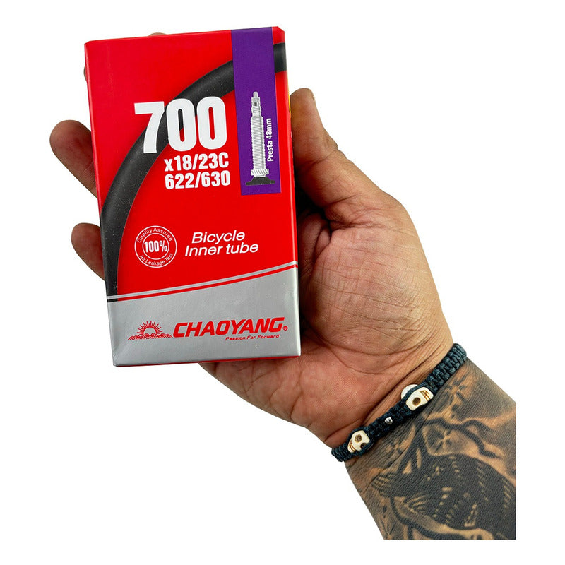 Neumático Chaoyang Para Bicicleta Ruta 700x18/23 Fv 48mm Presta